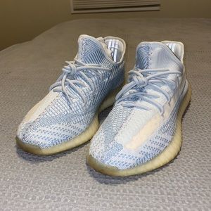 Yeezy Boost 350 v2 cloud white- non reflective, men’s size 12